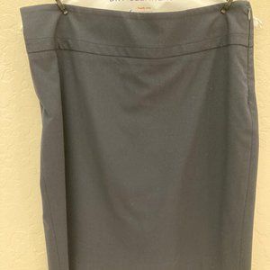 Navy Blue Size 8 Skirt Suit